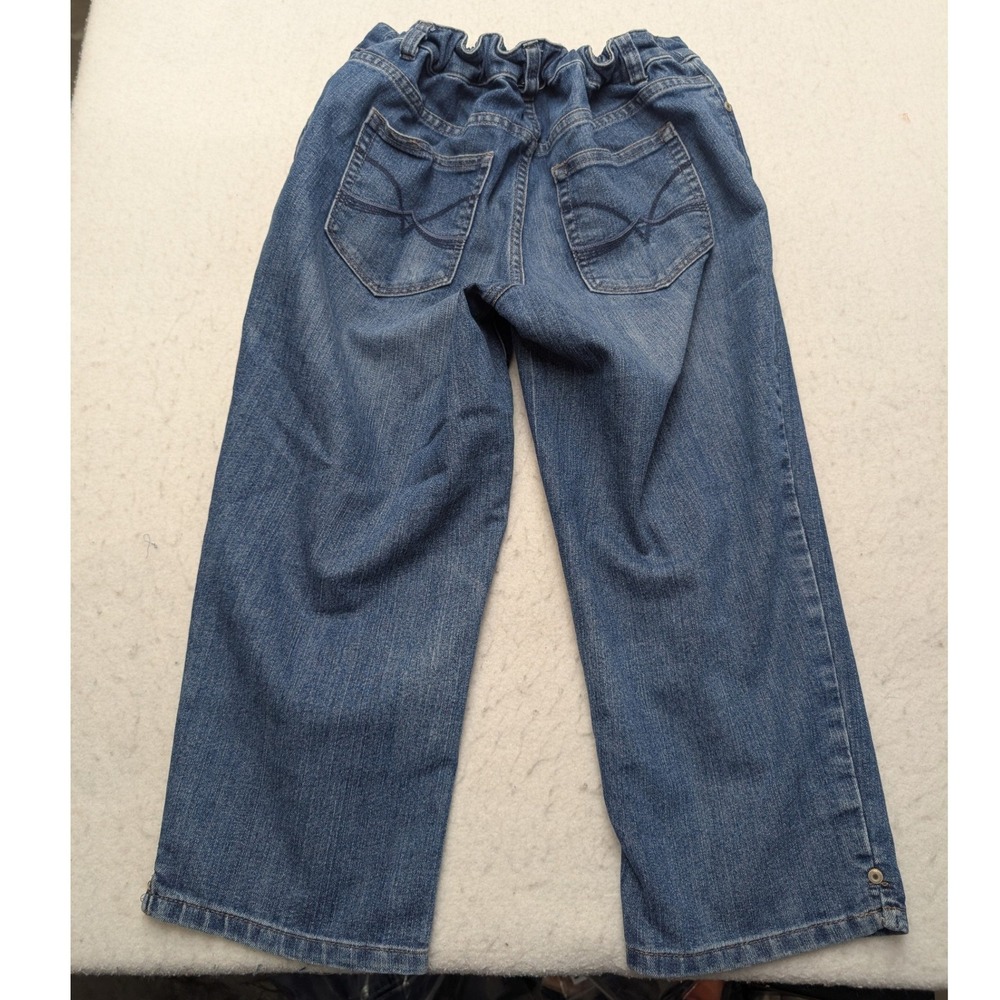 Christopher & Banks Modern Fit Capri Jeans Womens 4 Blue Medium Wash Cropped - Picture 2 of 14